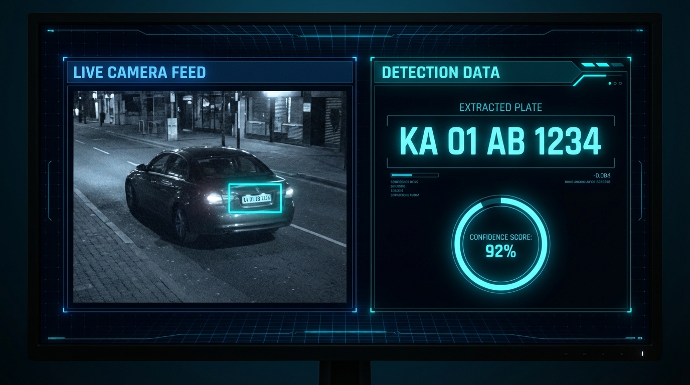 Real-Time Vehicle Plate Detection